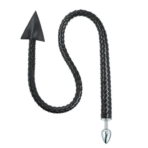 Premium Devil Long Butt Plug Metal by BDStyle - Butt Plugs