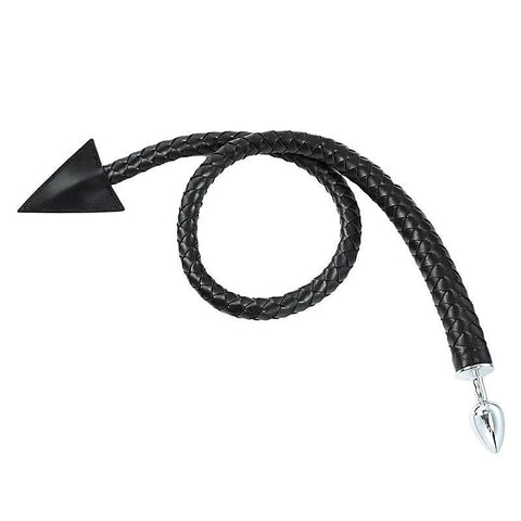 Premium Devil Long Butt Plug Metal by BDStyle - Butt Plugs