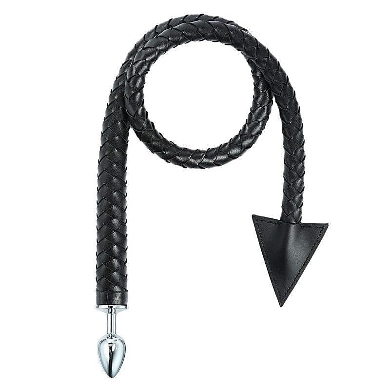 Premium Devil Long Butt Plug Metal by BDStyle - Butt Plugs