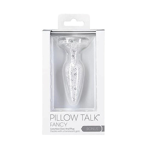 Pillow Talk Fancy Luxurious Glass Anal Plug by BMS Factory - Butt Plugs