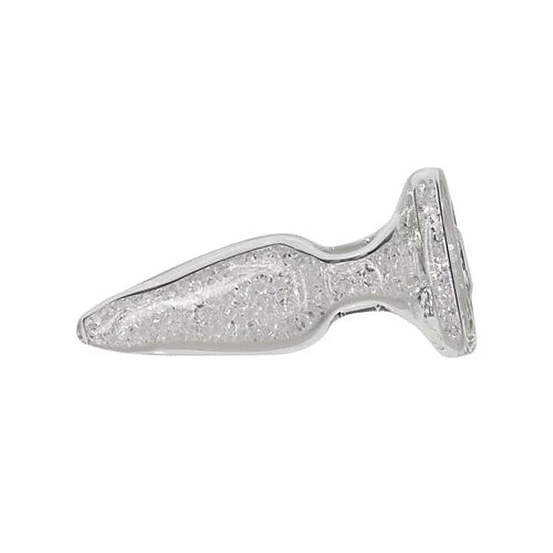 Pillow Talk Fancy Luxurious Glass Anal Plug by BMS Factory - Butt Plugs