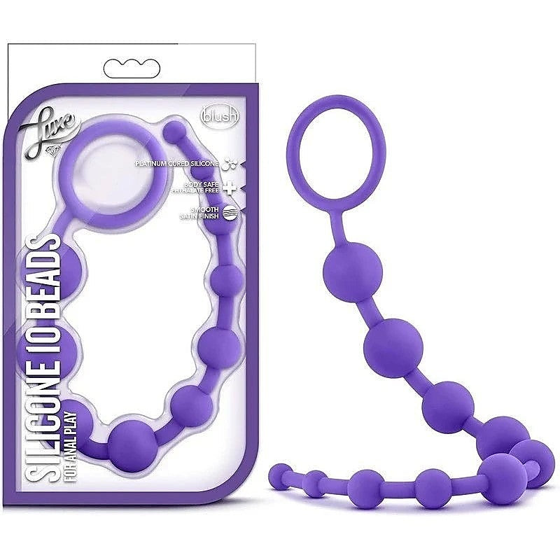 Luxe Silicone Anal Beads by Blush Novelties - Fleshlight Male Masturbators
