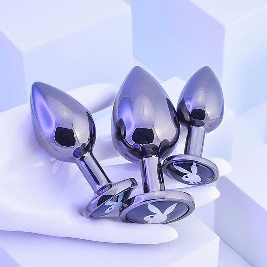 Playboy Pleasure 3 Ways Anal Plugs Set by Evolved - Butt Plugs