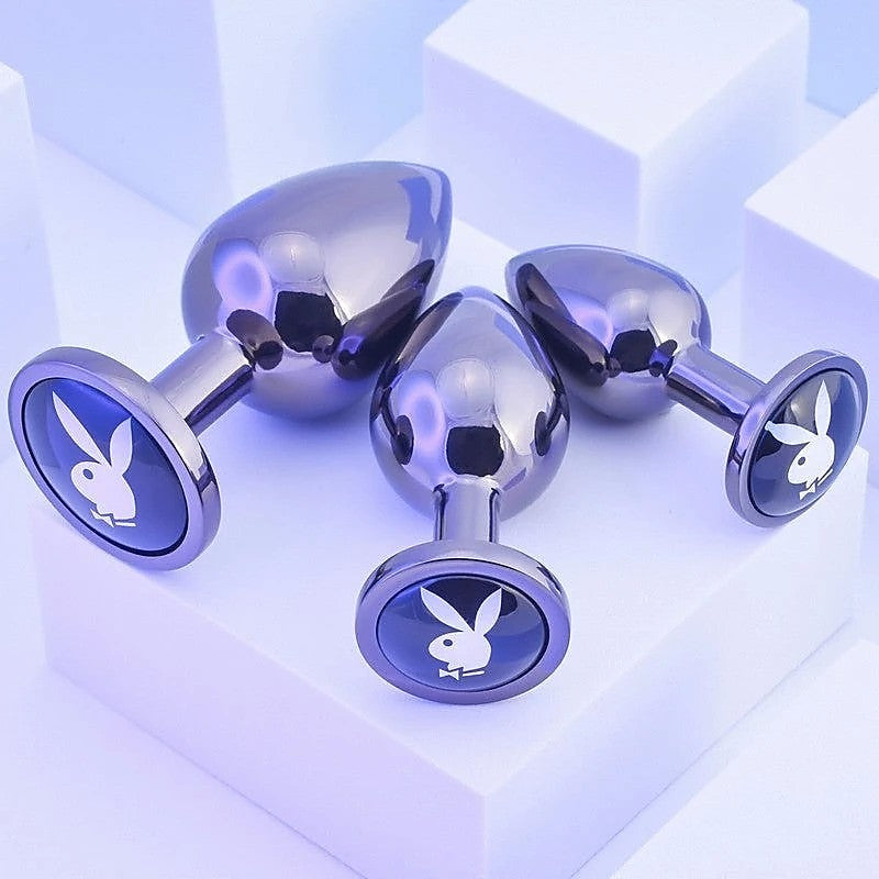 Playboy Pleasure 3 Ways Anal Plugs Set by Evolved - Butt Plugs