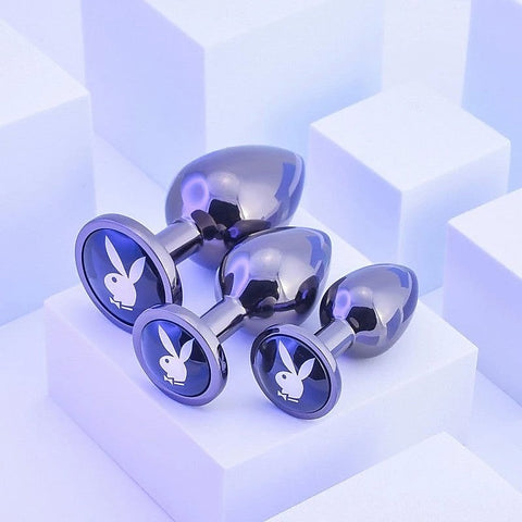 Playboy Pleasure 3 Ways Anal Plugs Set by Evolved - Butt Plugs