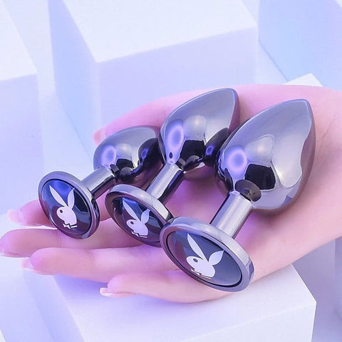 Playboy Pleasure 3 Ways Anal Plugs Set by Evolved - Butt Plugs