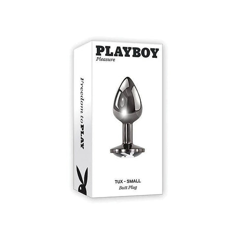 Playboy Pleasure Tux Body Safe Metal Butt Plug by Evolved - Butt Plugs