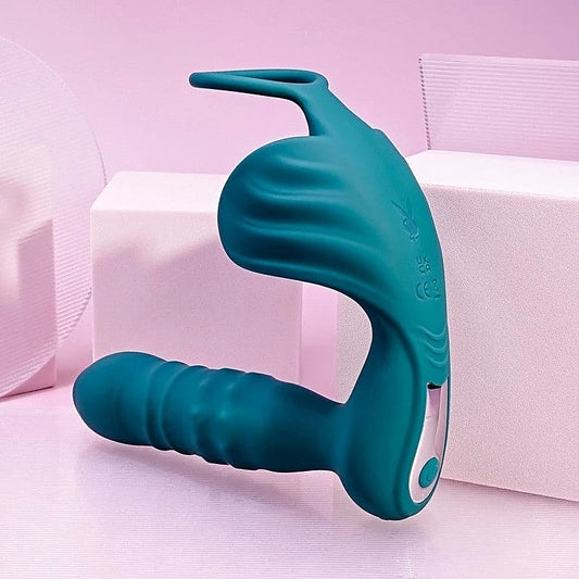 Playboy Pleasure Bring It On Vibrating Butt Plug by Evolved - Butt Plugs