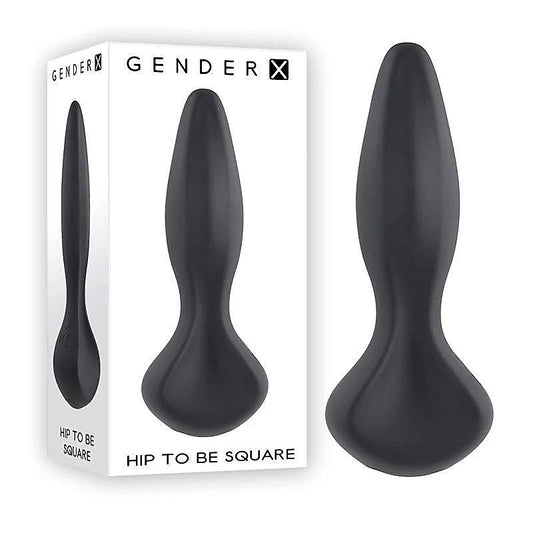 Gender X HIP TO BE SQUARE Butt Plug by Evolved Novelties - Butt Plugs