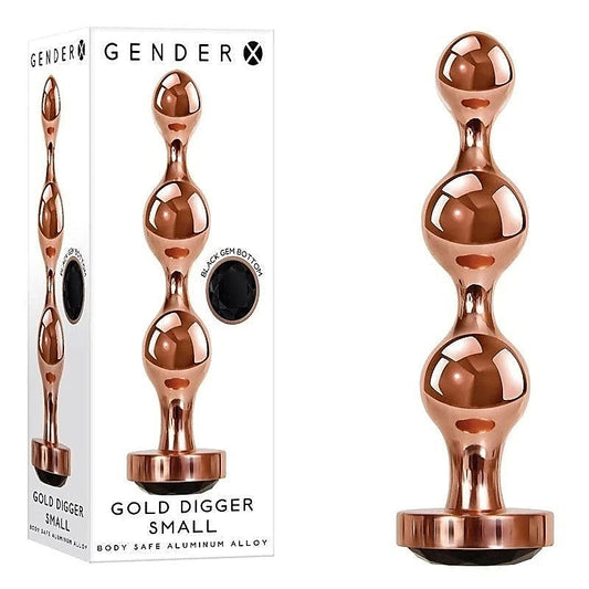 Gender X Gold Digger Butt Plug by Evolved - Butt Plugs