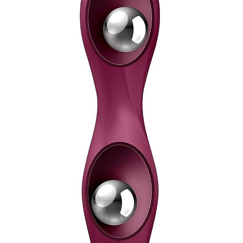 Double Ball-R Soft Silicone Dildo by Satisfyer - Butt Plugs