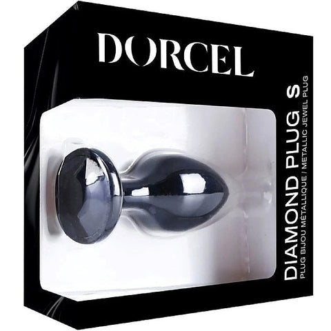 Marc Dorcel Toys Diamond Plug Black Premium Aluminum Anal Plug - Butt Plugs