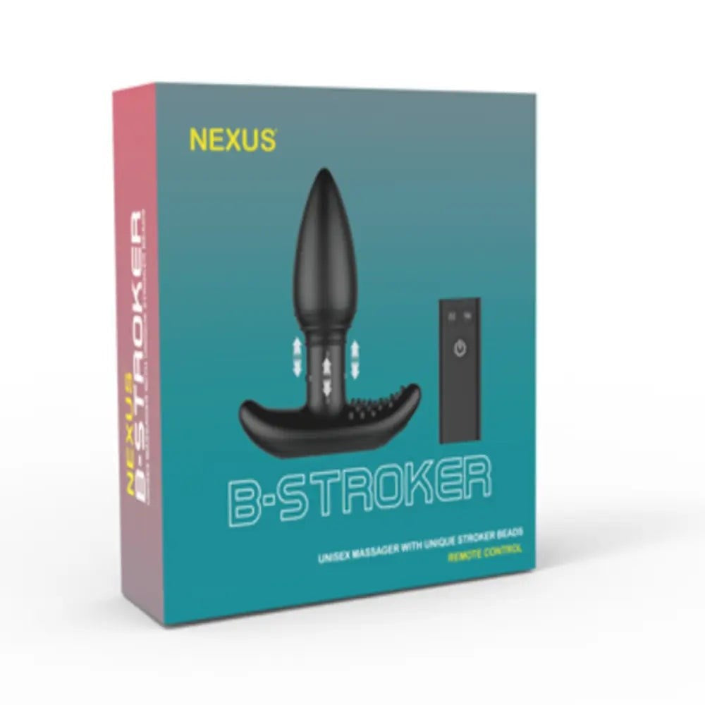 Nexus Sex Toys B Stroker Unisex Massager With Unique Rimming Beads - - Hosiery