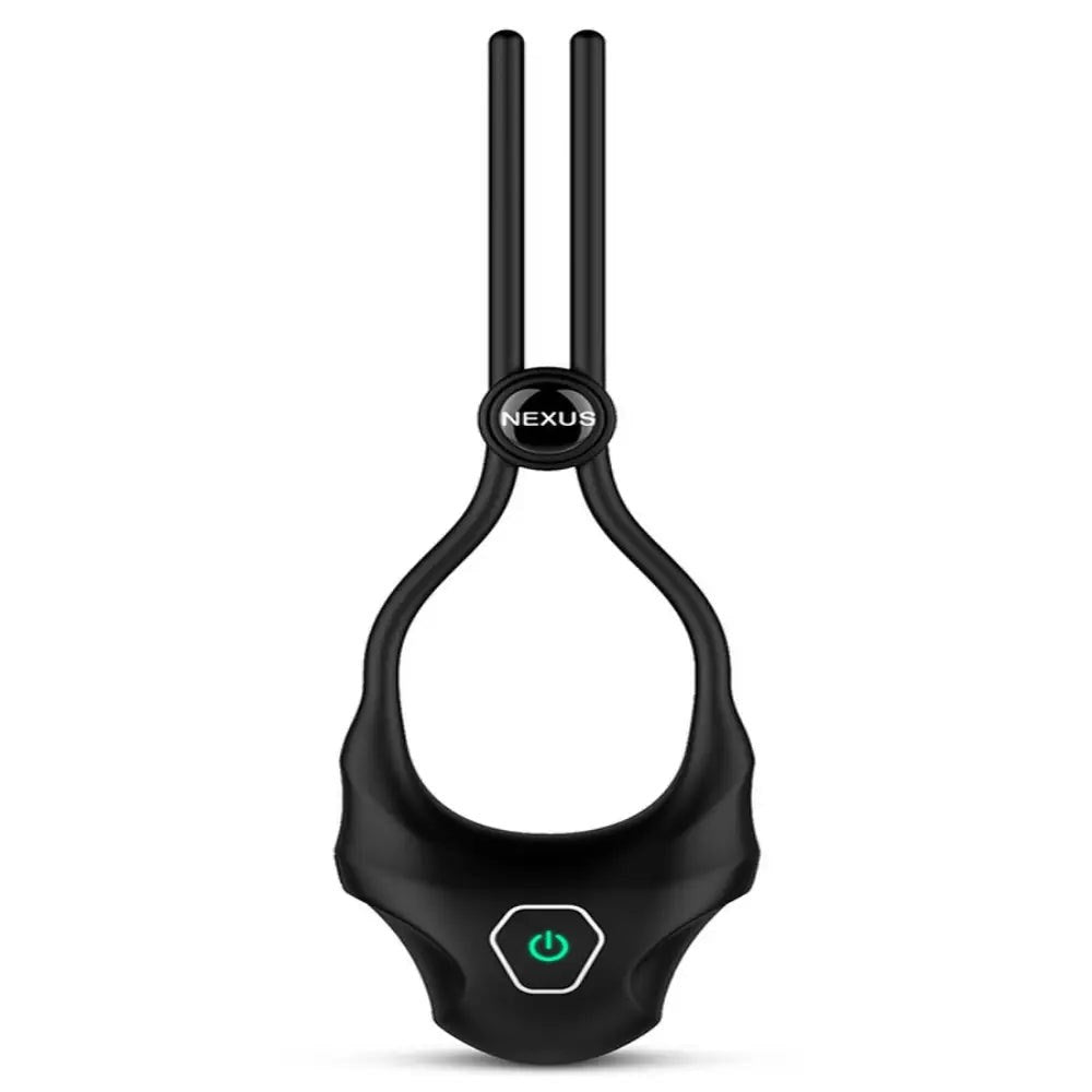 Nexus Sex Toys Forge Vibrating Cock Ring with Adjustable Fit - - Cock Rings