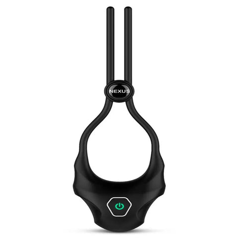 Nexus Sex Toys Forge Vibrating Cock Ring with Adjustable Fit - Cock Rings
