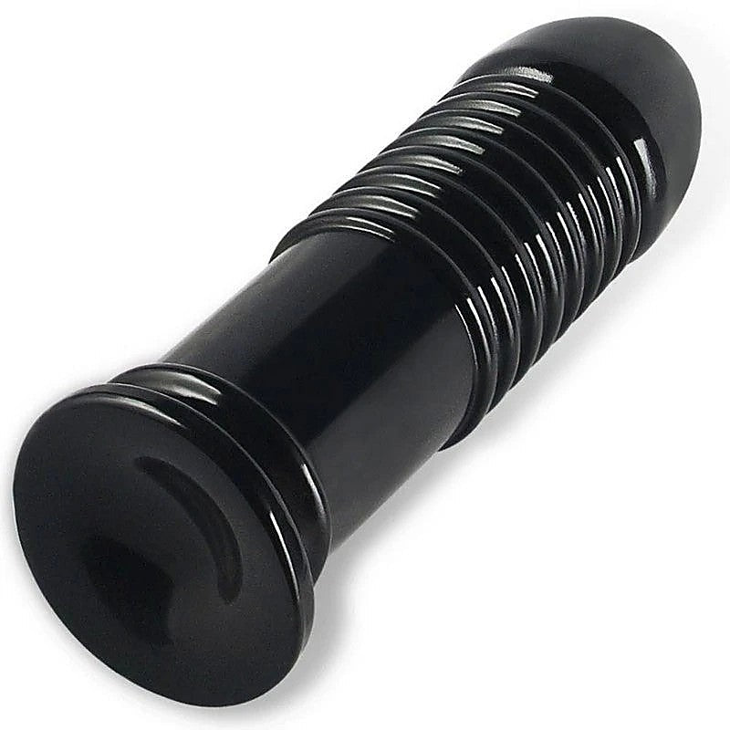 King Sized 8 Inch Anal Bumper Mega Anal Plug by Lovetoy - Butt Plugs