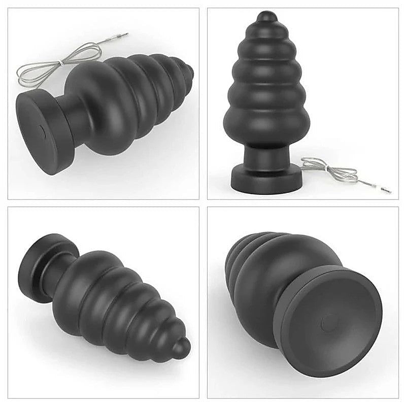 King Sized 7 Inch Vibrating Anal Cracker Butt Plug - Butt Plugs
