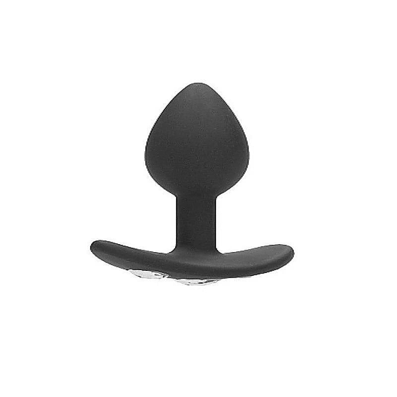 Regular Diamond 7.7 cm Gem Base Butt Plug by Shots Toys - Butt Plugs