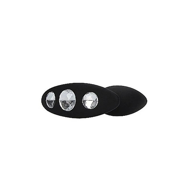 Regular Diamond 7.7 cm Gem Base Butt Plug by Shots Toys - Butt Plugs