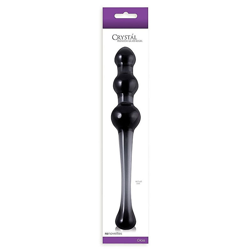 Crystal Glass Kegel Large by NS Novelties - Glass Sex Toys
