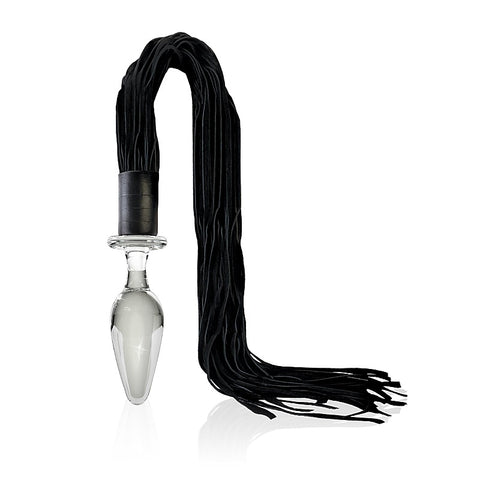 Icicles No 49 Glass Butt Plug and Flogger - Glass Sex Toys