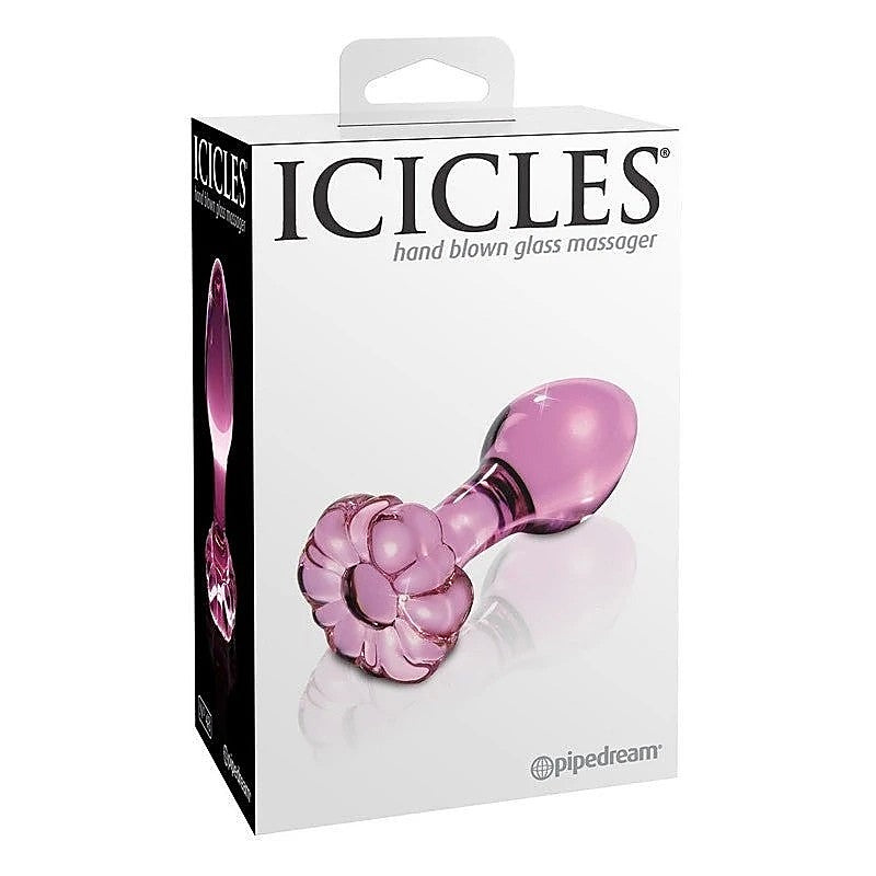 Icicles No 48 Glass Butt Plug by Pipedream Products - Prostate Toys