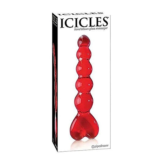 Icicles No 32 Glass Anal Beads by Pipedream - Prostate Toys
