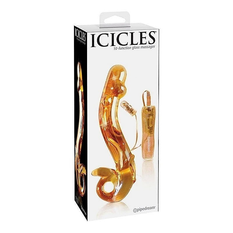 Icicles No 35 Luxury Glass Anal Wand by Pipedream - Anal Dildos
