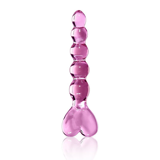 Icicles No. 43 Luxury Glass Anal Beads by Pipedream Products - Glass Sex Toys