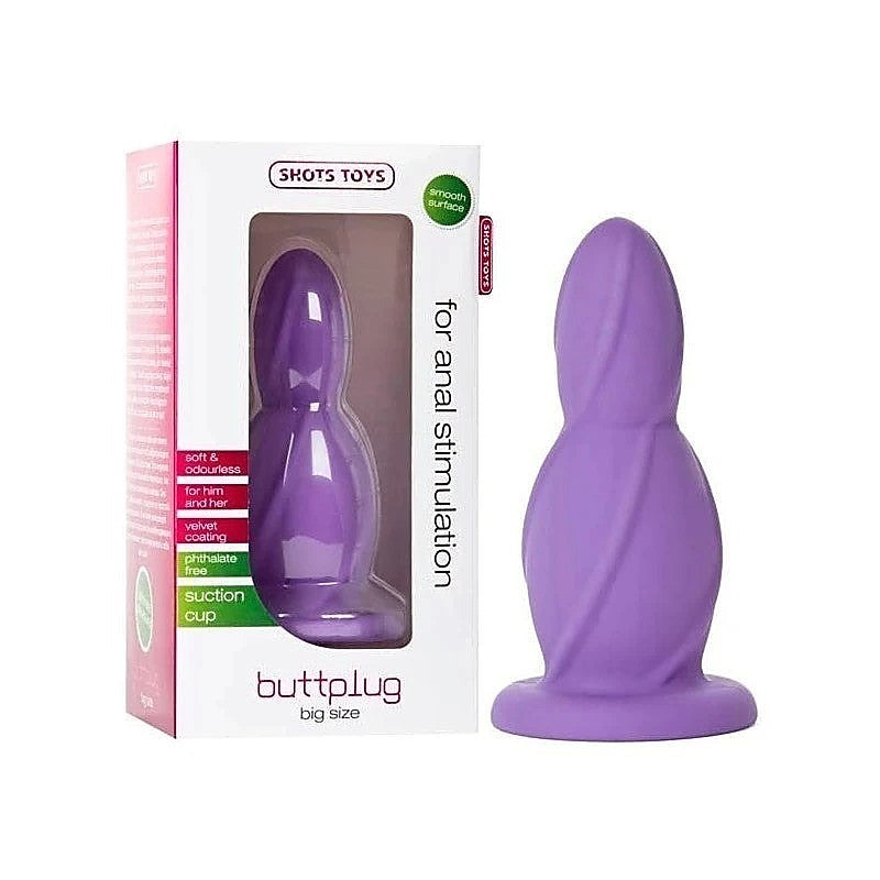 Professional-Grade Big Buttplug by Shots Toys - Butt Plugs