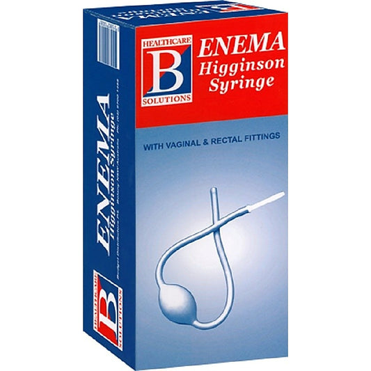 Enema Higginson Syringe by Budget Healthcare Solutions - Anal Cleansing