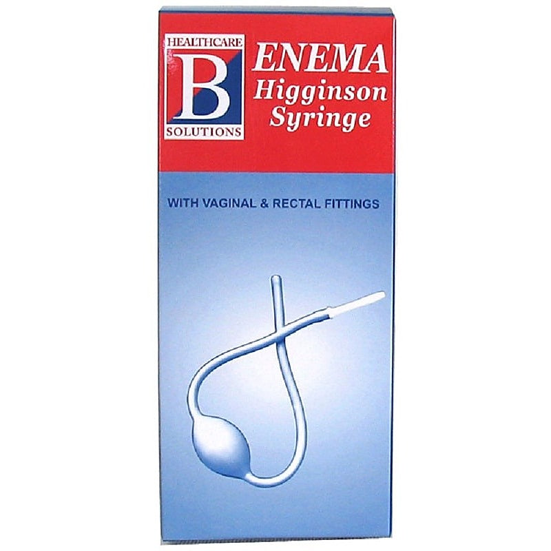 Enema Higginson Syringe by Budget Healthcare Solutions - Anal Cleansing