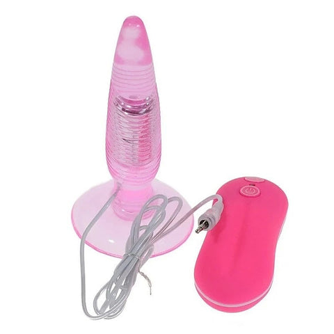 Twister Vibrating Butt Plug Pink by Aphrodisia - Butt Plugs