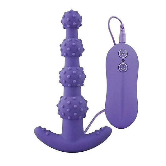 MaxPleasure Vibrating Anal Beads by Aphrodisia - Butt Plugs