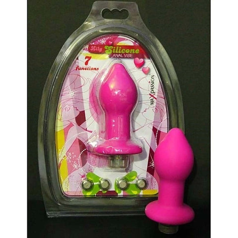 Lily Silicone Vibrating Butt Plug by Maxpassion - Butt Plugs