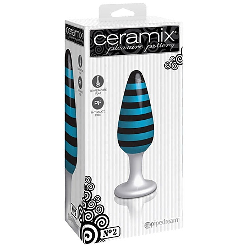 Ceramix No 02 Glass Anal Plug by Pipedream Products - Glass Sex Toys