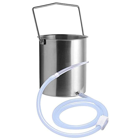 Premium Enema Bucket Kit With Silicone Hose by XR Brands - Enemas and Douches