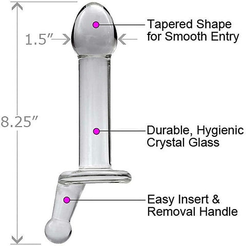 Clear Cock Viewables Medium by Icon Brands - Anal Dildos