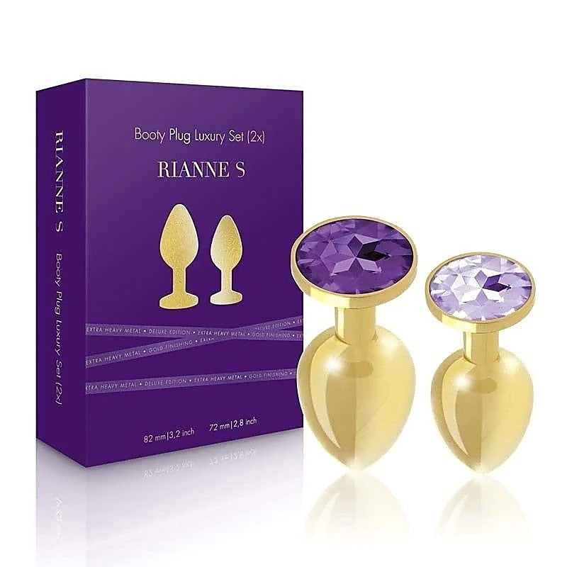 Premium Booty Plug Luxury Set by Rianne S - Butt Plugs