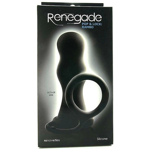 Renegade Pop and Lock Rambo by NS Novelties - Anal Dildos