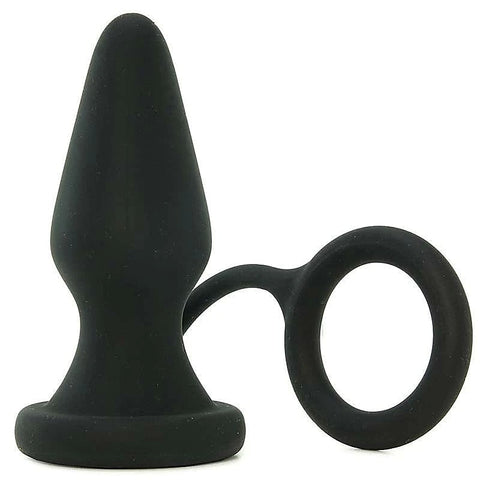 Renegade Pop and Lock Rocky Anal Plug with Ring - Butt Plugs