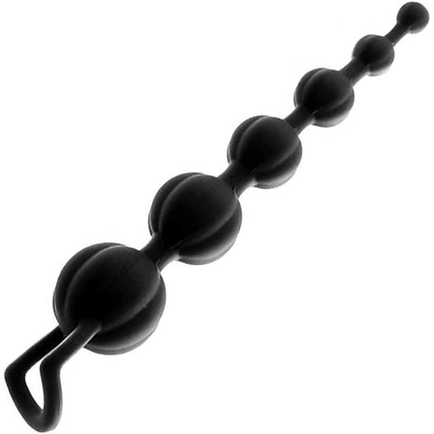 Silicone Butt Beads by Adam & Eve Sextoys - Anal Beads and Balls