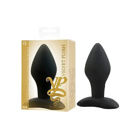 Velvet Silicone Tapered Prostate Massager by Icon Brands - Butt Plugs