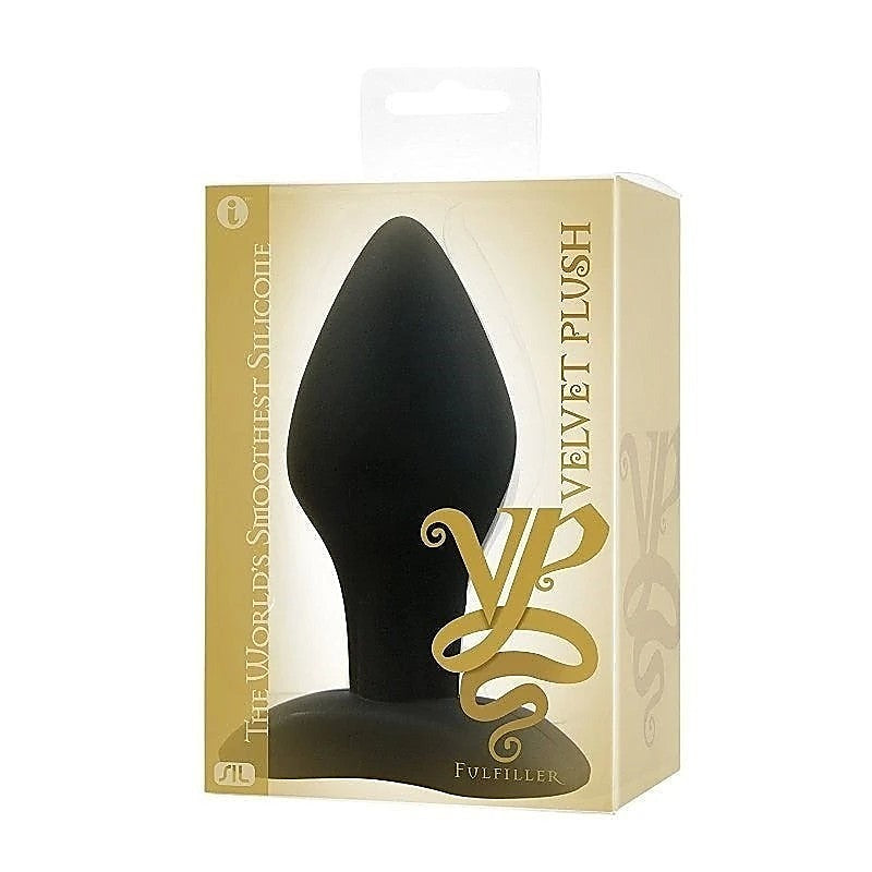 Velvet Silicone Tapered Butt Plug by Icon Brands - Butt Plugs