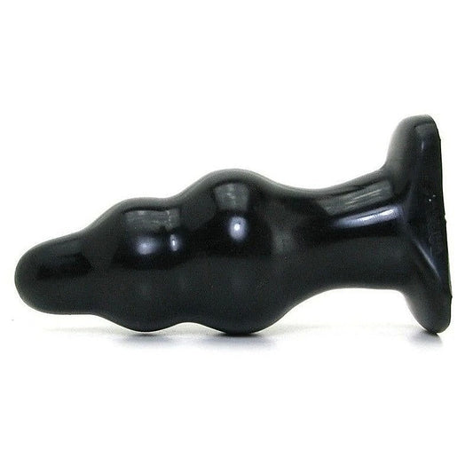 Severin Medium Black Silicone Butt Plug by Tantus - Butt Plugs