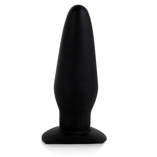 Bronco Black Silicone Butt Plug by Tantus - Butt Plugs