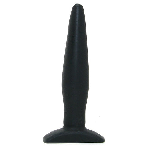 Slim Black Silicone Dildo by Tantus - Butt Plugs