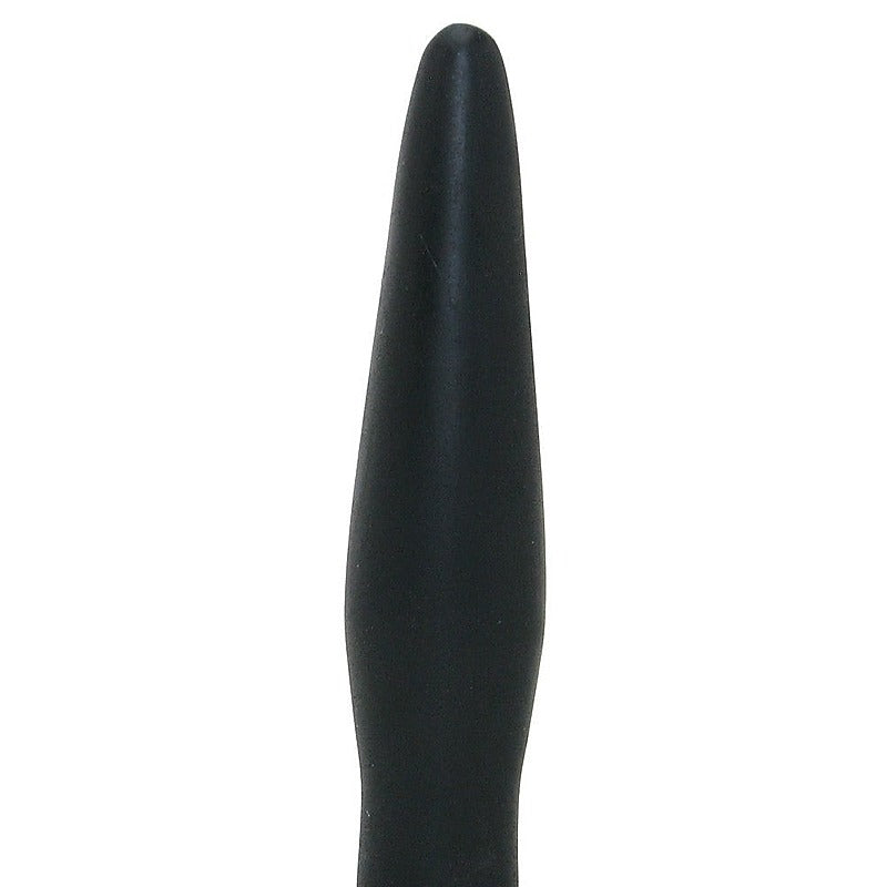 Slim Black Silicone Dildo by Tantus - Butt Plugs