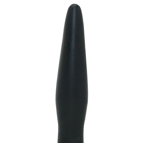Slim Black Silicone Dildo by Tantus - Butt Plugs