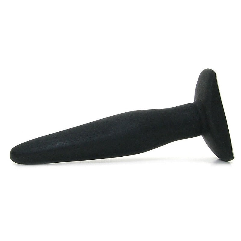 Slim Black Silicone Dildo by Tantus - Butt Plugs